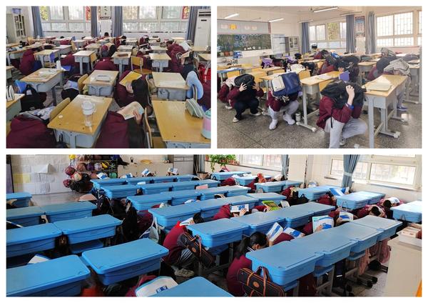 4各班进行紧急避险 4各班进行紧急避险